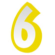 Sticker Number 6