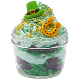 St. Patrick's Day Shamrock Quins Sprinkles Cupcake and Cake