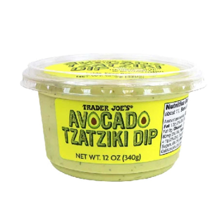 Avocado Tzatziki Dip – Creamy Greek-Inspired Avocado Yogurt Dip