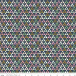 Cotton Lycra Knit Trend Triangle Navy by Riley Blake Designs