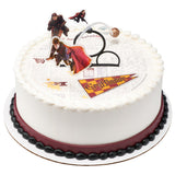 Harry Potter Quidditch Chase Cake Decorations, 3-Piece Set that Spins