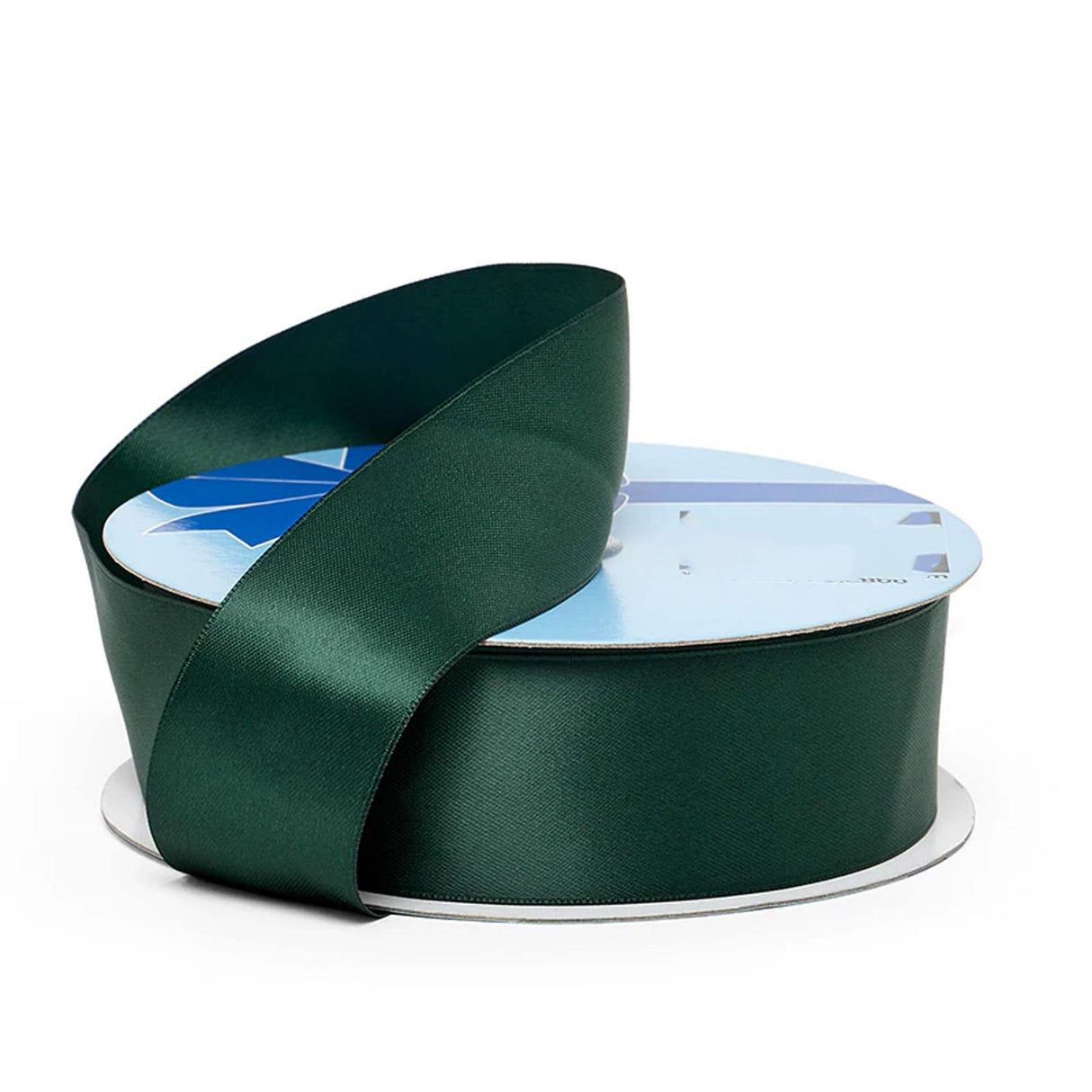 Premium Satin Ribbon for Decorative Crafts 2 1/2 '' X 25 yd Double Faced 1 / roll Hunter