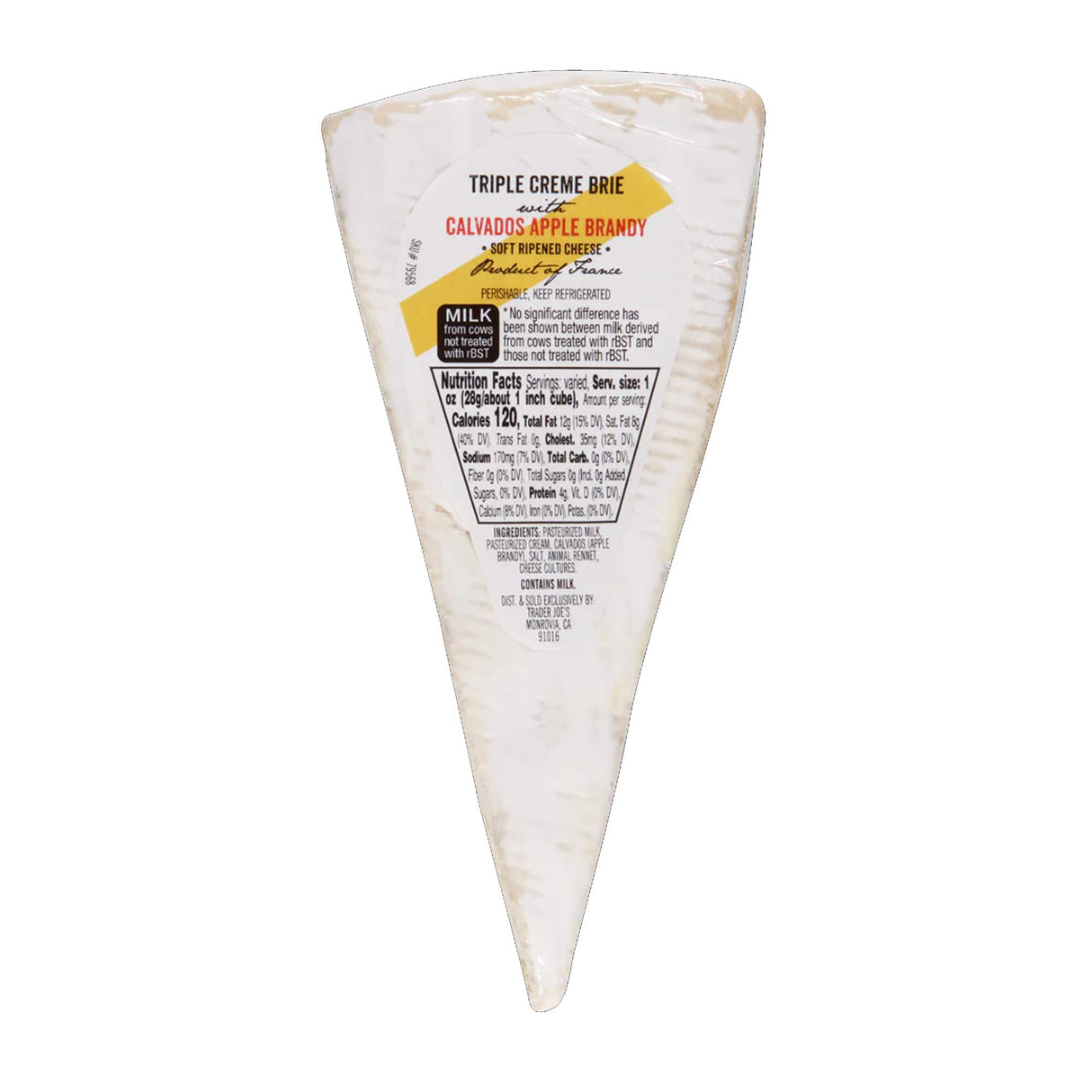 Triple Crème Brie with Calvados Apple Brandy