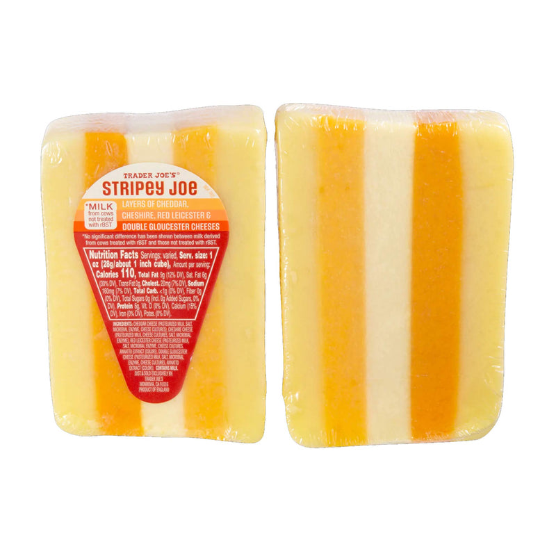 Stripey Joe English Layered Cheese – Multi Cheese Blend