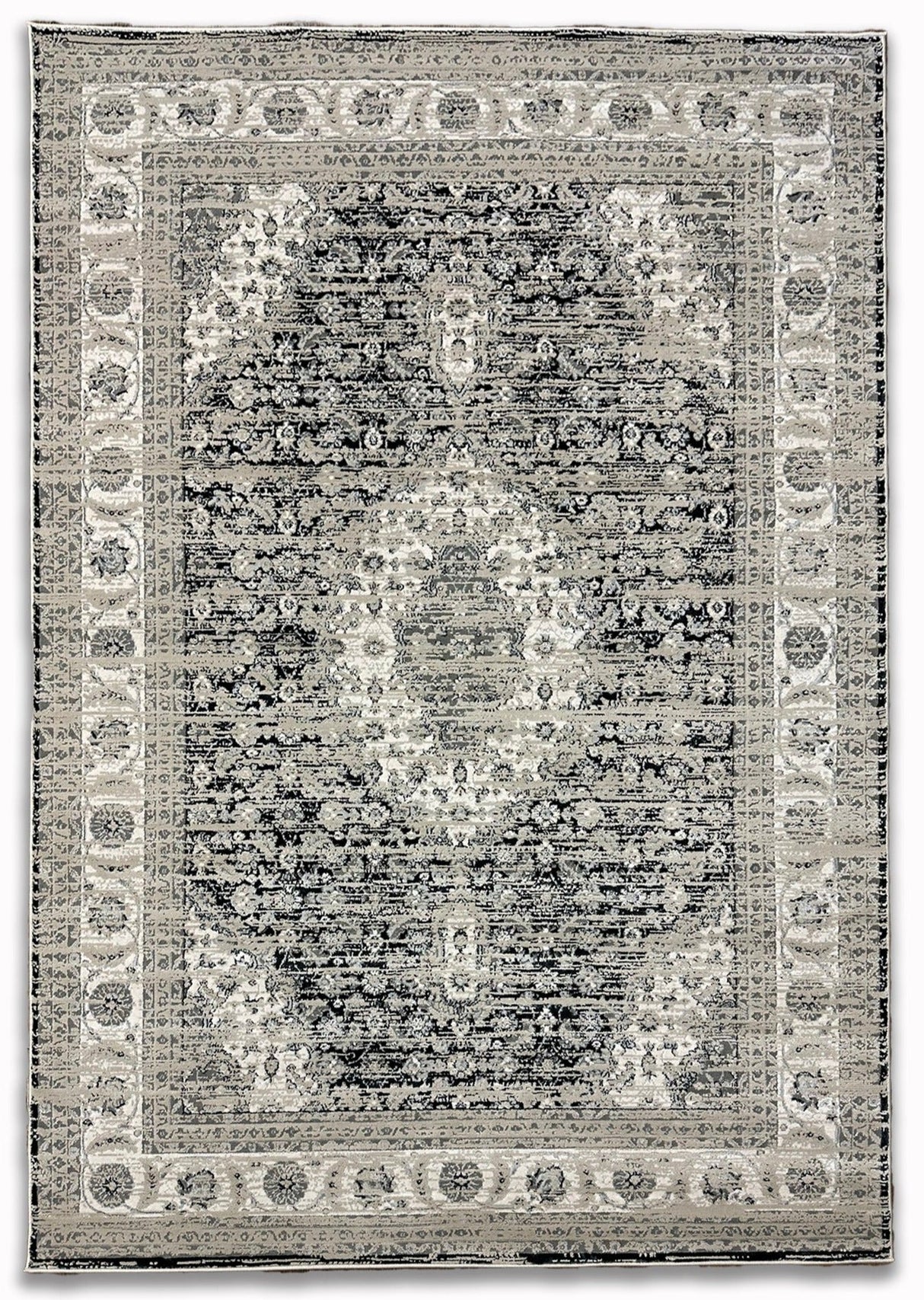 Color-Shift Foldable Flat Weave Area Rug - Polypropylene Polyester Fabric - Shifting Hues Design, Indoor Outdoor, KAVA5503, 7'9" X 10'2" (1 Rug)