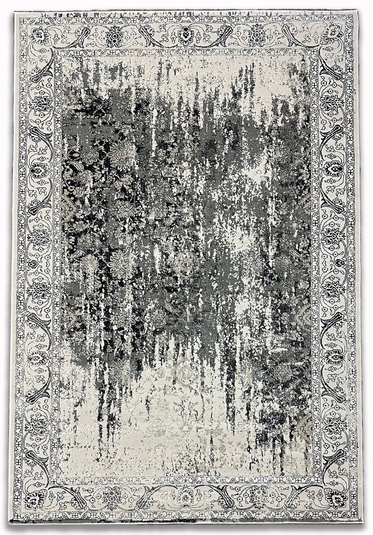 Color-Shifting Foldable Flat Weave Area Rug - 60% Polypropylene 40% Polyester Fabric - Shifting Hues, KV68, 7'9" X 10'2" (1 Rug)