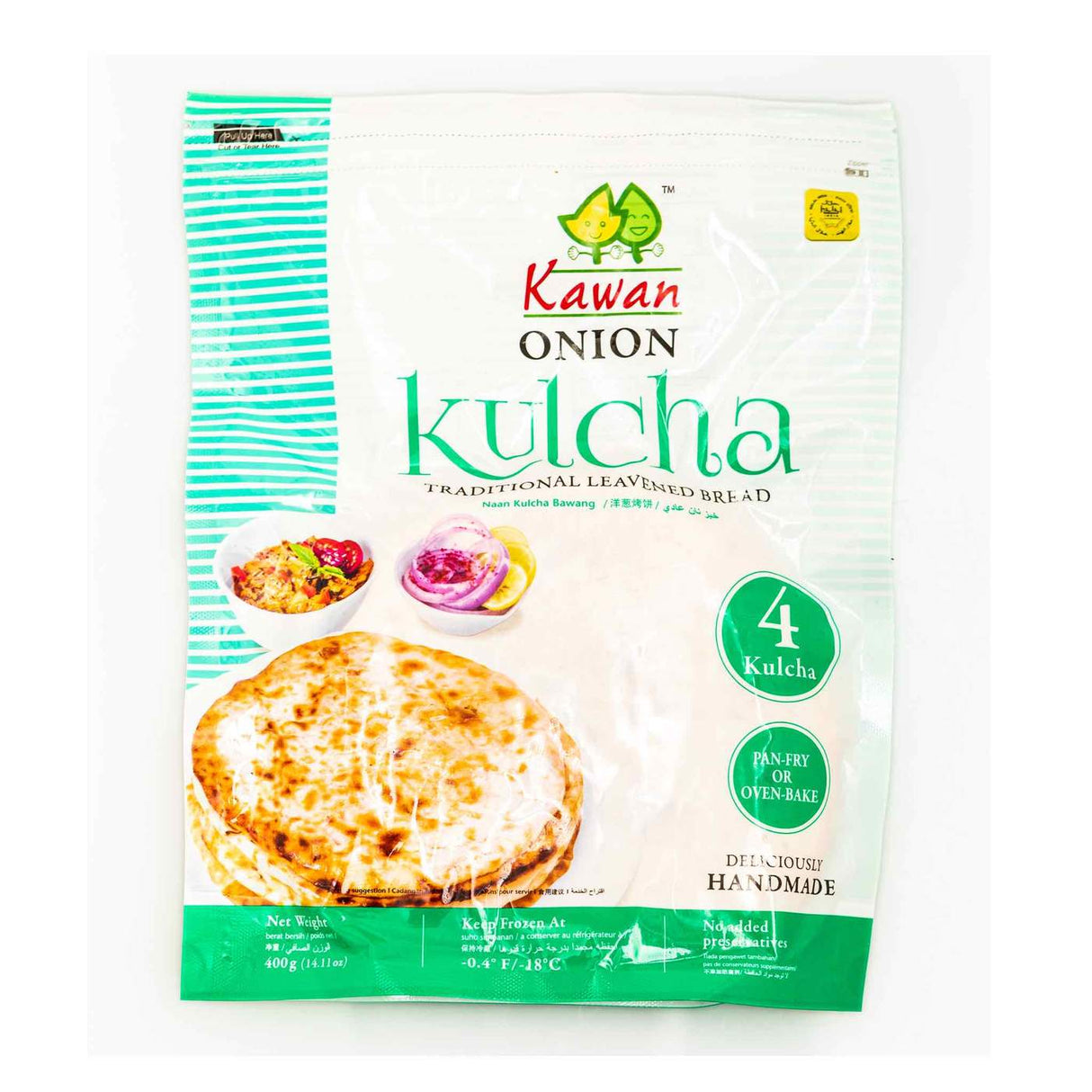 Kawan Onion Kulcha 4 Pcs