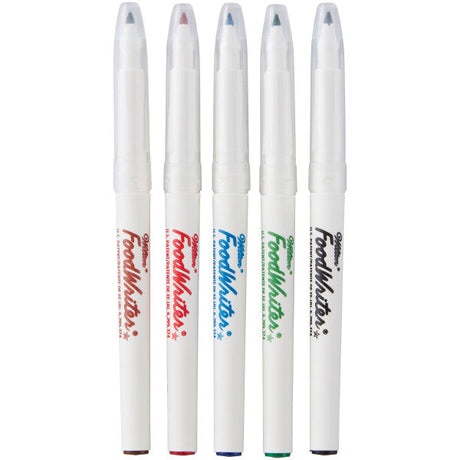 Wilton Extra Fine Tip Edible Food Markers – 5 Piece Set