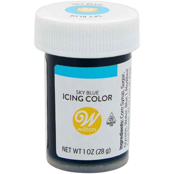 Wilton Sky Blue Gel Food Coloring – 1 oz.