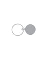 Round Metal Keychain