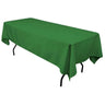 Polyester Rectangular Tablecloth Polyester Fabric - Wrinkle-Resistant, Stain-Proof, Washable, 60" X 144"