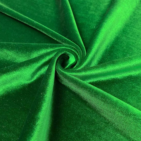 Stretch Velvet Polyester Spandex Velvet Fabric - 58/60" Width,