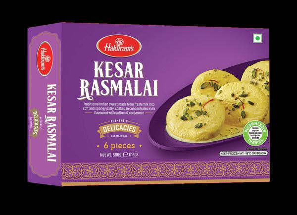 Haldiram Kesar Rasmalai 500 Gm