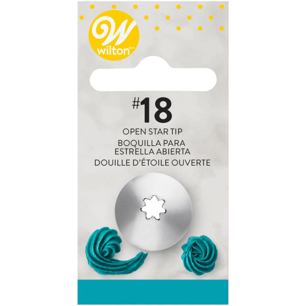 Wilton Open Star Cake Decorating Tip 18