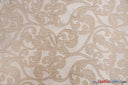Victorian Damask Jacquard Fabric - Vineyard Damask Pattern, 58/60" Width (1 Yard)