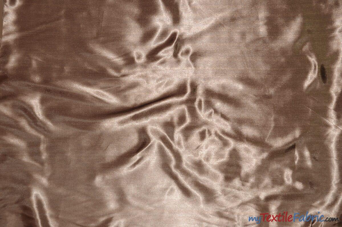 Silky Soft Medium Satin Polyester Fabric - Solid, 58/60" Width (70 Yard Bolt)