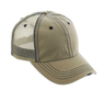 Jean Cap Cotton Polyester Fabric - Khaki, Casual, Adjustable (One Size)