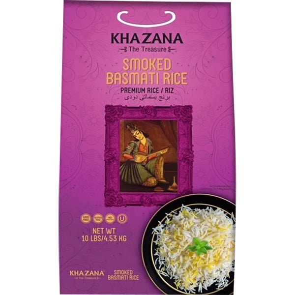 Khazana Smoked Basmati Rice - 10 lb