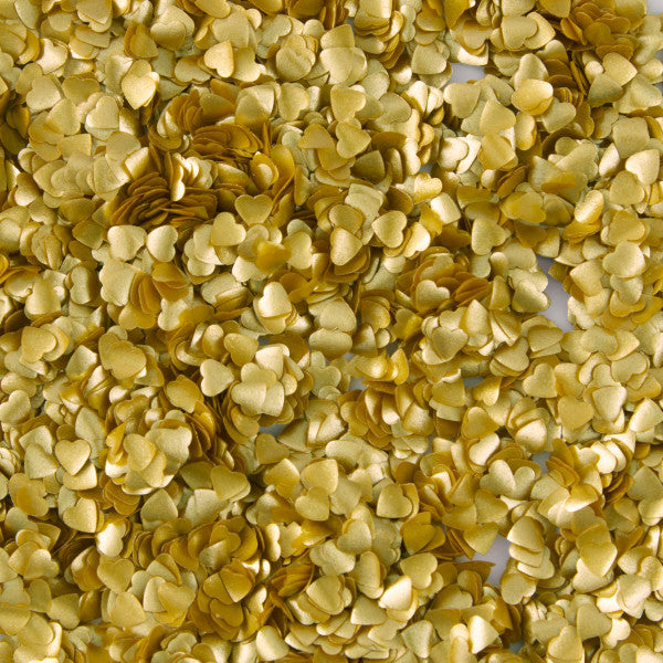 Wilton Gold Heart Edible Accents – 0.06 oz.