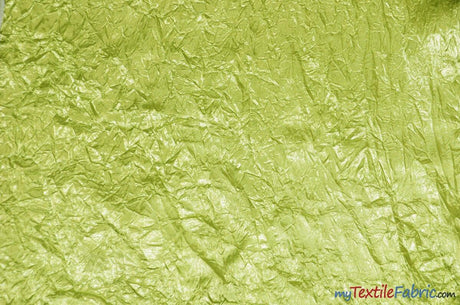 Silky Crush Satin Polyester Fabric - Crushed Charmeuse Satin, Multiple Colors, 54" Width (1 Yard)