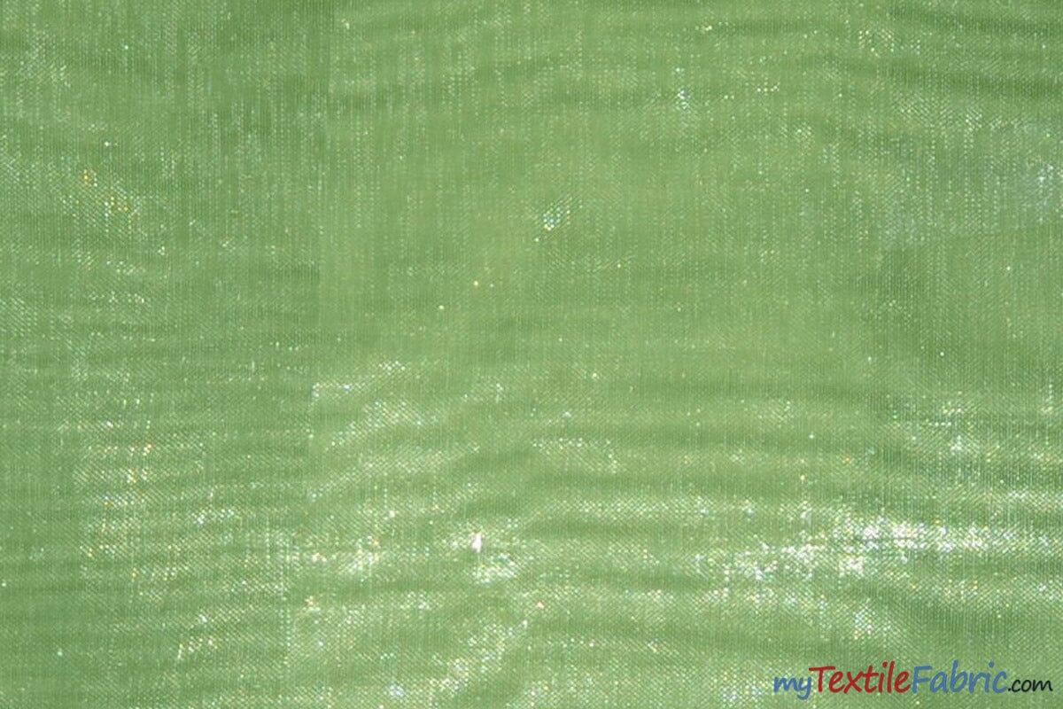 Mirror Organza Polyester Fabric - Sheer, Soft And Smooth, 58/60" Width (Continuous Yards & By Bolt)