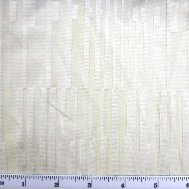 1 Yard Ivory Alex Stripe Knit Fabric for T Shirts Fitted Tops and Menswear Projects 52 54 Width
