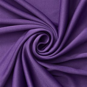 Interlock Knit Polyester Fabric - Solid Color, 58/60" Width, 100 GSM (1 Yard)