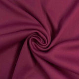 Interlock Knit Polyester Fabric - Solid Color, 58/60" Width, 100 GSM (1 Yard)