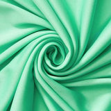 Interlock Knit Polyester Fabric - Solid Color, 58/60" Width, 100 GSM (1 Yard)