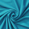 Interlock Knit Polyester Fabric - Solid Color, 58/60" Width, 100 GSM (1 Yard)
