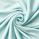 Interlock Knit Polyester Fabric - Solid Color, 58/60" Width, 100 GSM (1 Yard)