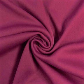 Interlock Knit Polyester Fabric - Solid Color, 58/60" Width, 100 GSM (1 Yard)