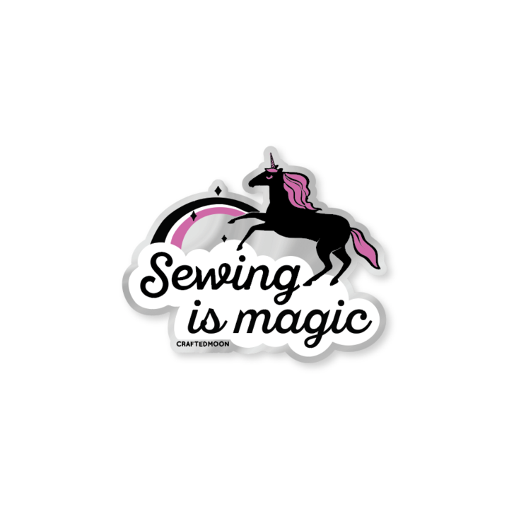 Sewing is Magic Sticker