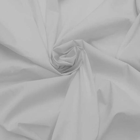 Close-up of gray fabric with folds