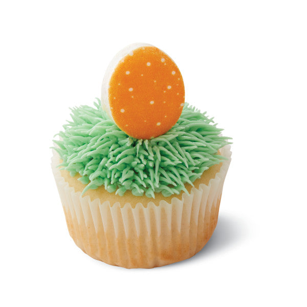 Wilton Bright and Colorful Easter Egg Marshmallow Decorations, 1 oz. (12 Pieces)