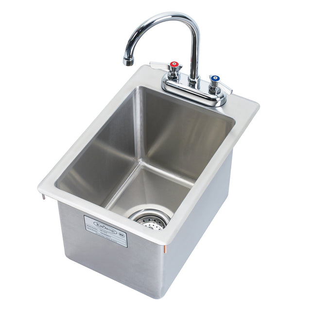 Krowne Metal HS-1419 - 12" x 18" Drop-In Hand Sink