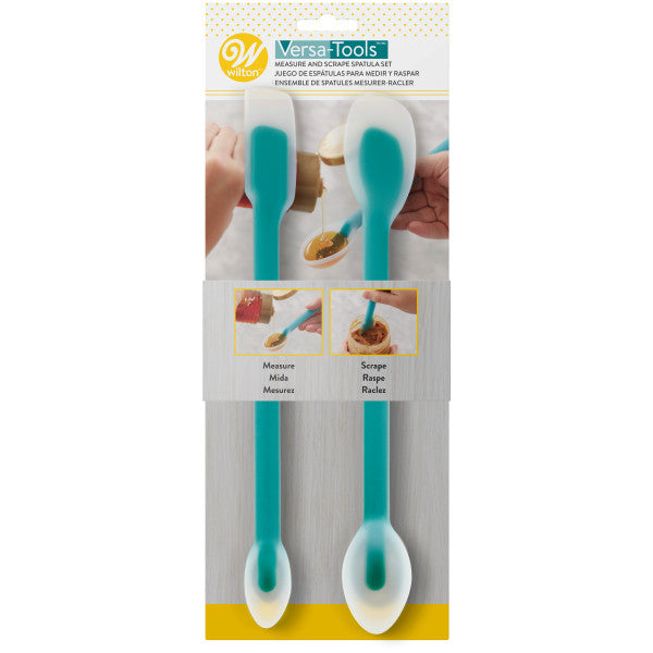 Wilton Versa-Tools Measure and Scrape Spatula Set
