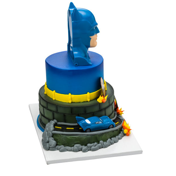 Batman To the Rescue Large Cake Decorations Topper Set Kit