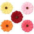 Gerbera Daisy Assortment Fall blossoms Gum Paste Sprays - 10 per order