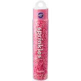 Wilton Pink Jimmies Sprinkles Tube – 1.5 oz.