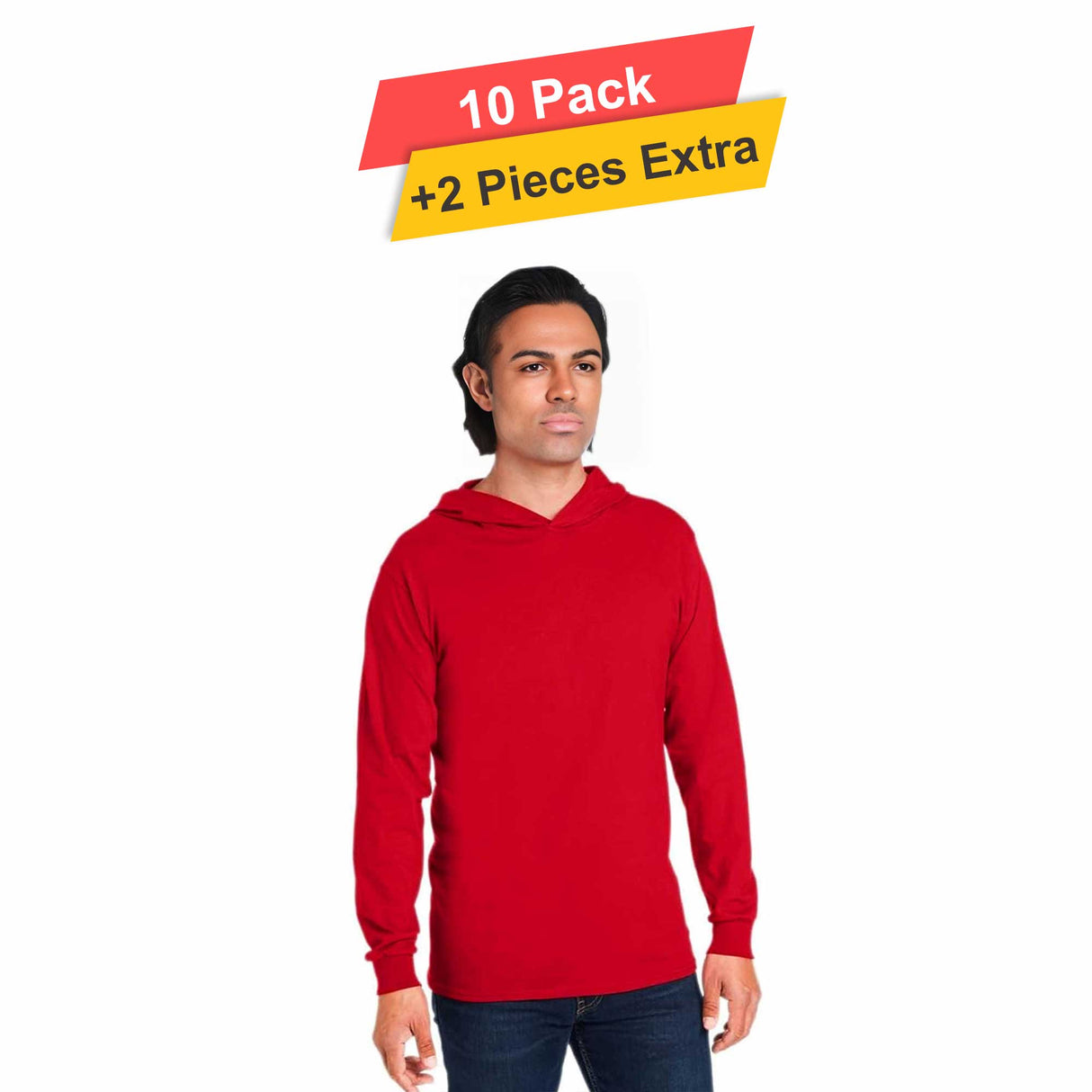 Polymesh Hoodie - 10 pack - 100% polyester