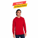 Polymesh Hoodie - 10 pack - 100% polyester