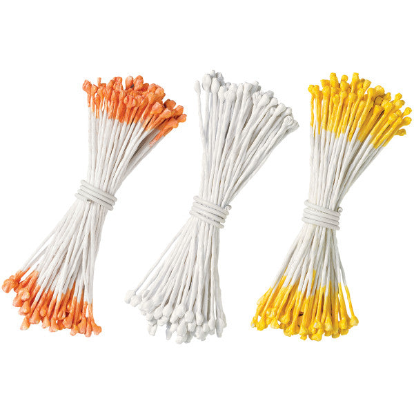 Wilton Artificial Colored Stamen for Cake Decorating Flowers, 180-Count