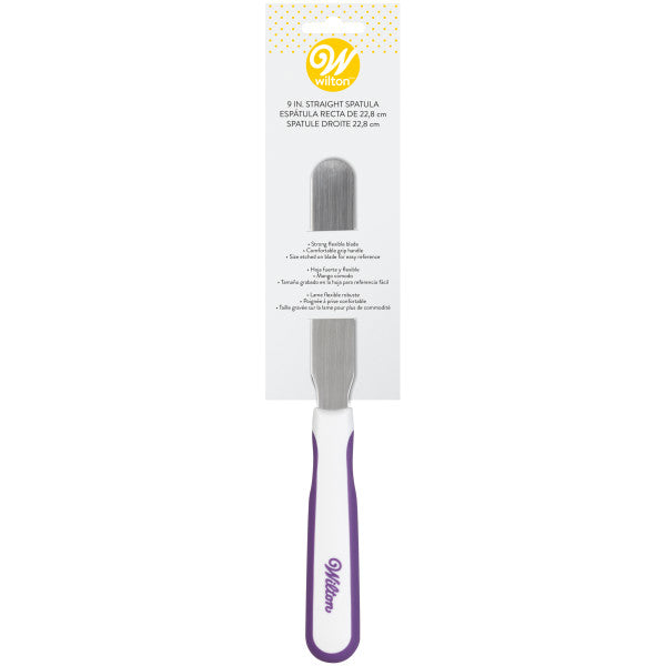 Wilton Straight Stainless Steel Spatula, 9-Inch