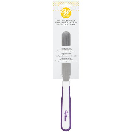 Wilton Straight Stainless Steel Spatula, 9-Inch