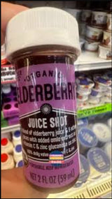 Organic Elderberry Juice Shot - 2 Fl Oz