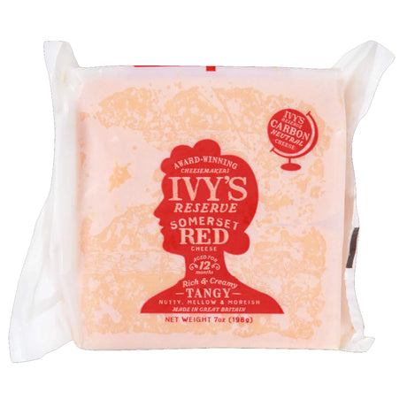 Somerset Red Cheddar Cheese Aged Nutty Creamy Artisan Cheese