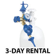 Dual Latex and Foil Inflator Rental