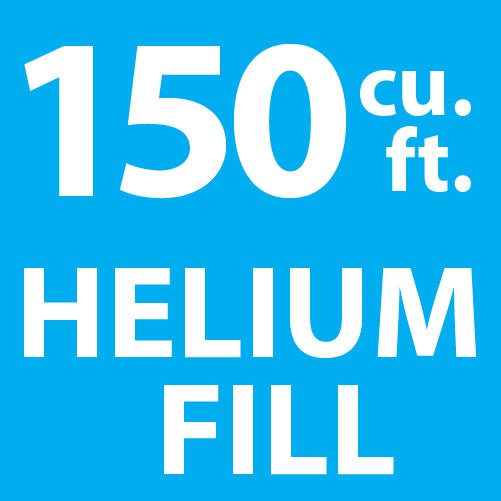 Helium Fill 150 Cu. Ft. Cylinder