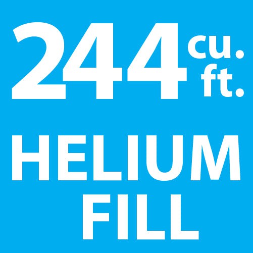 Helium Fill 244 Cu. Ft. Cylinder